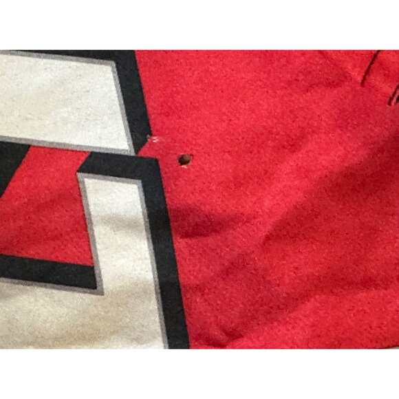 Coors Light Men's Board Shorts Sz Large colorblock red black - Picture 4 of 16